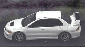 Mitsubishi EVO IX White (ミニカー)