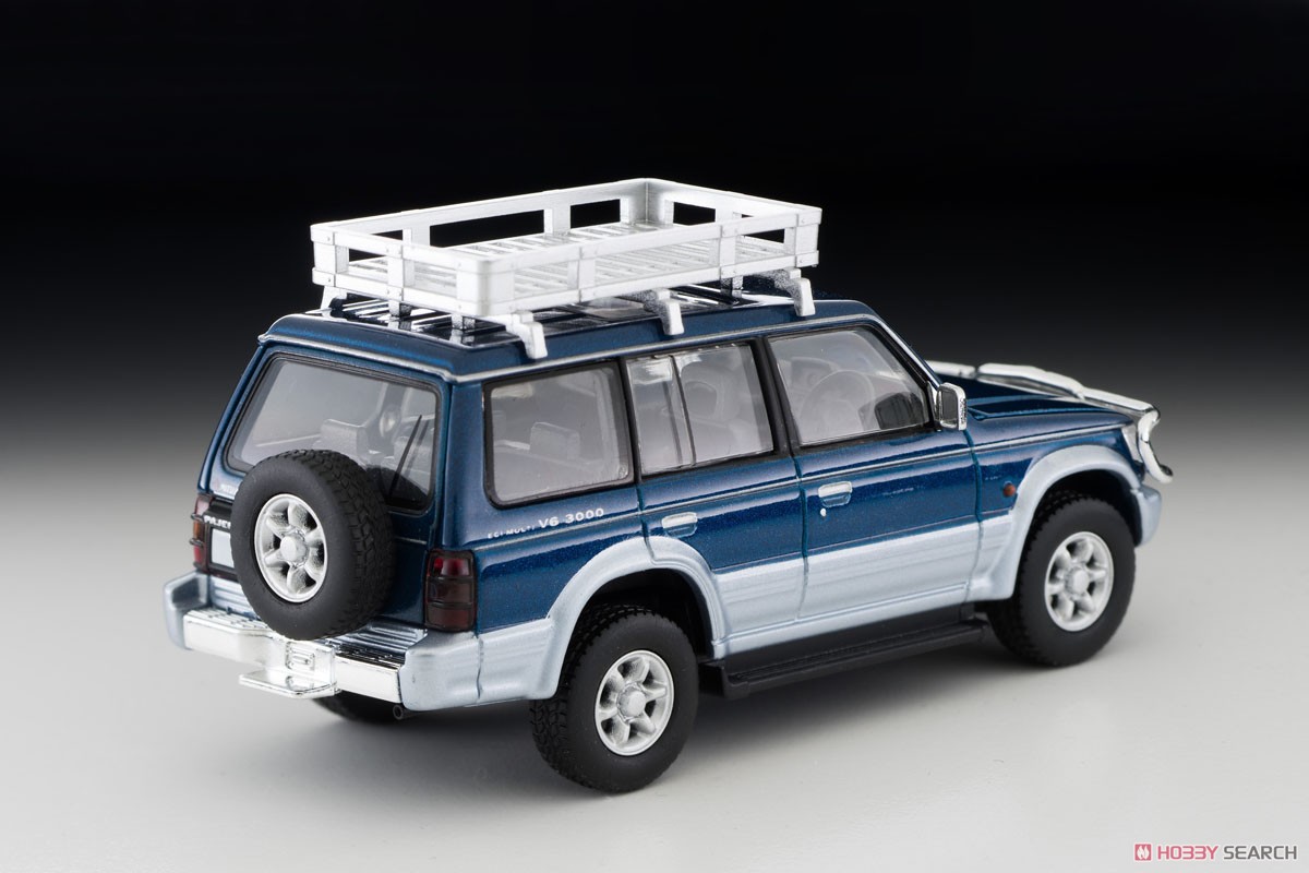 TLV-N206a Mitsubishi Pajero VR w/Option (Blue/Silver) (Diecast Car) Item picture2