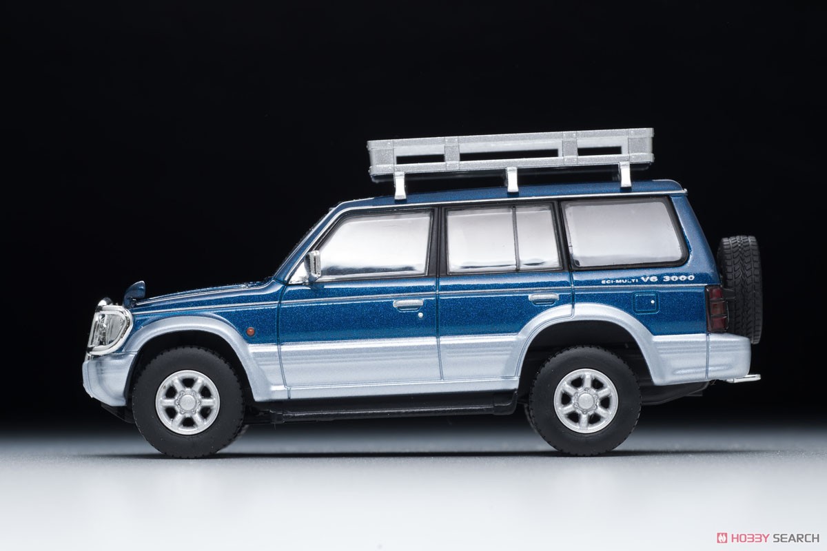 TLV-N206a Mitsubishi Pajero VR w/Option (Blue/Silver) (Diecast Car) Item picture5