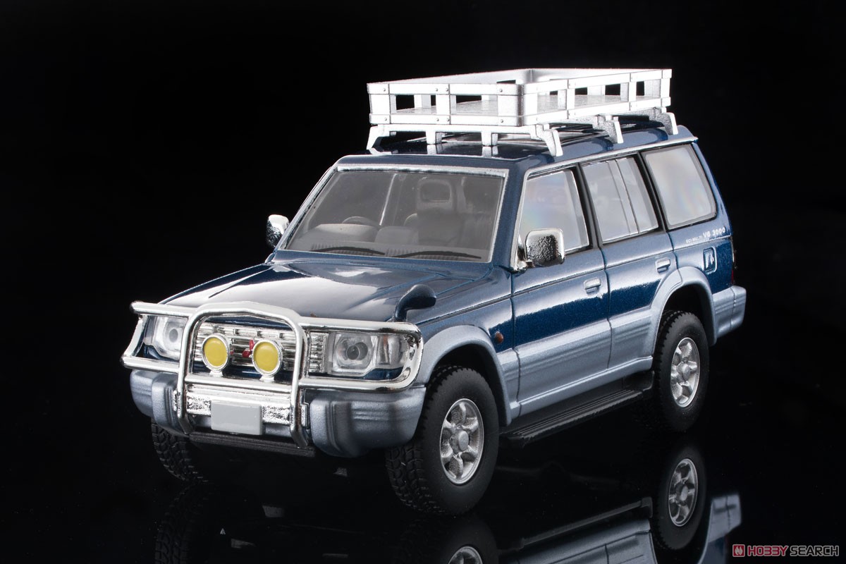 TLV-N206a Mitsubishi Pajero VR w/Option (Blue/Silver) (Diecast Car) Item picture7