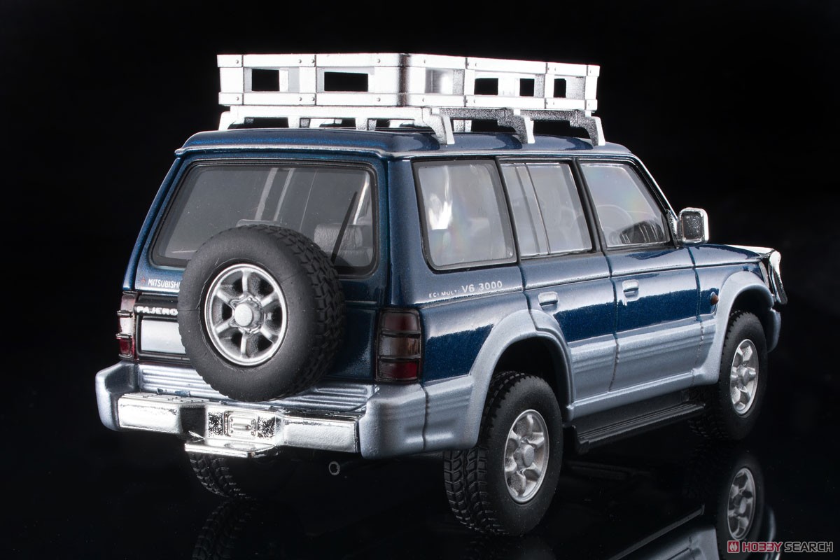 TLV-N206a Mitsubishi Pajero VR w/Option (Blue/Silver) (Diecast Car) Item picture8