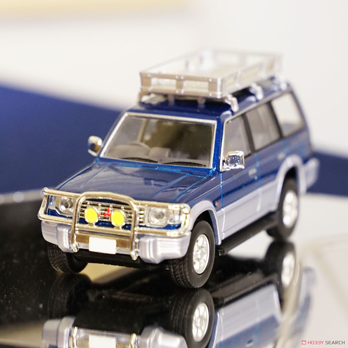 TLV-N206a Mitsubishi Pajero VR w/Option (Blue/Silver) (Diecast Car) Other picture2