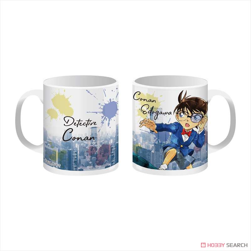 Detective Conan Wet Color Series -Tracking- Mug Cup Conan Edogawa (Anime Toy) Item picture1