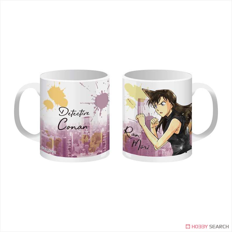 Detective Conan Wet Color Series -Tracking- Mug Cup Ran Mori (Anime Toy) Item picture1