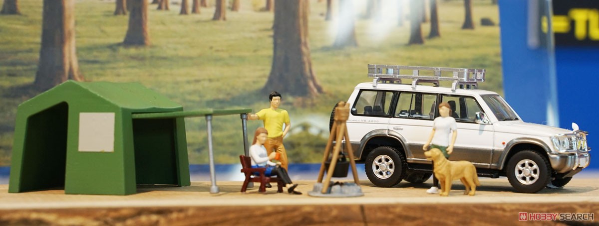 Diorama Collection64 #CarSnap01a Camp (Diecast Car) Other picture13