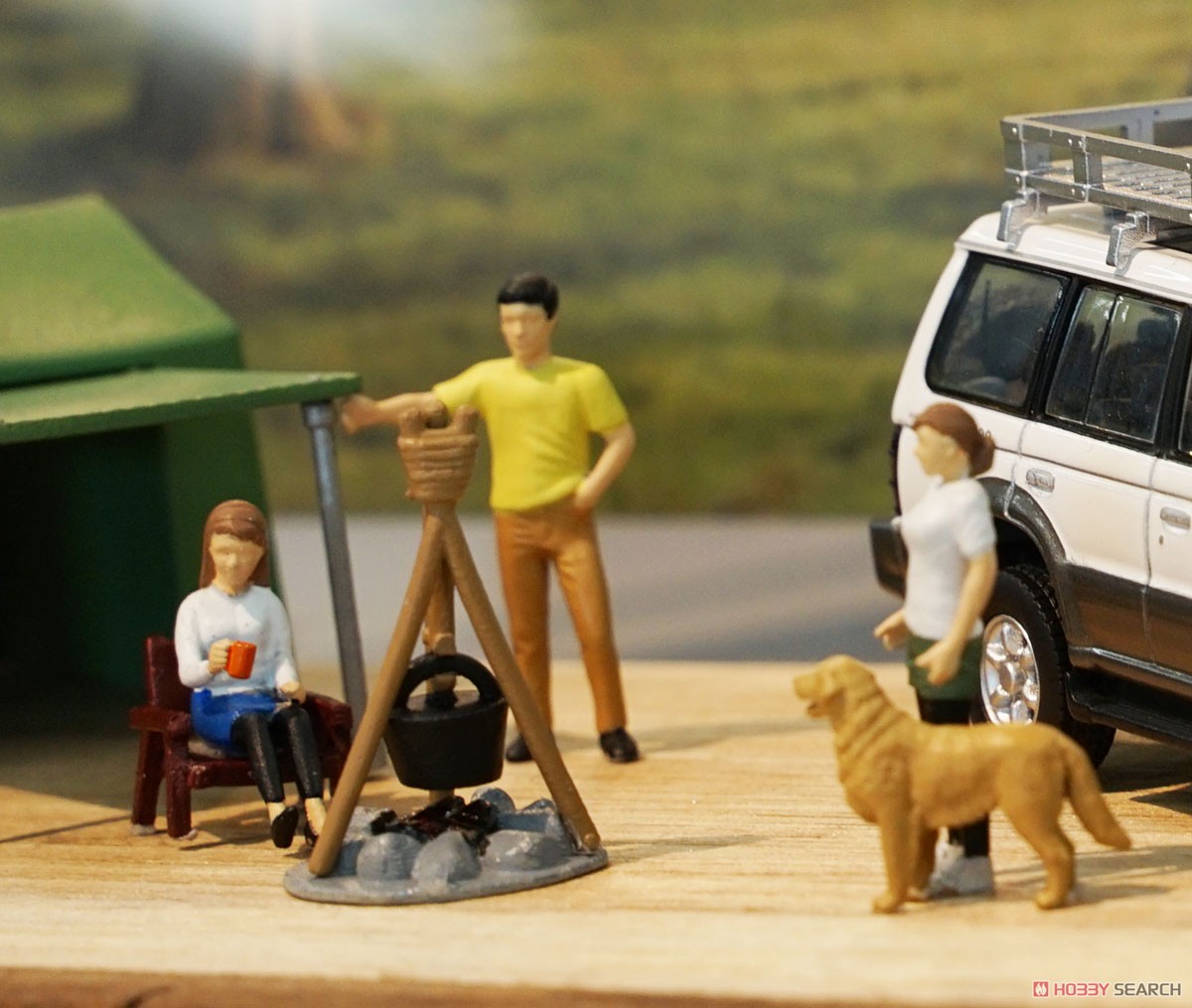 Diorama Collection64 #CarSnap01a Camp (Diecast Car) Other picture15