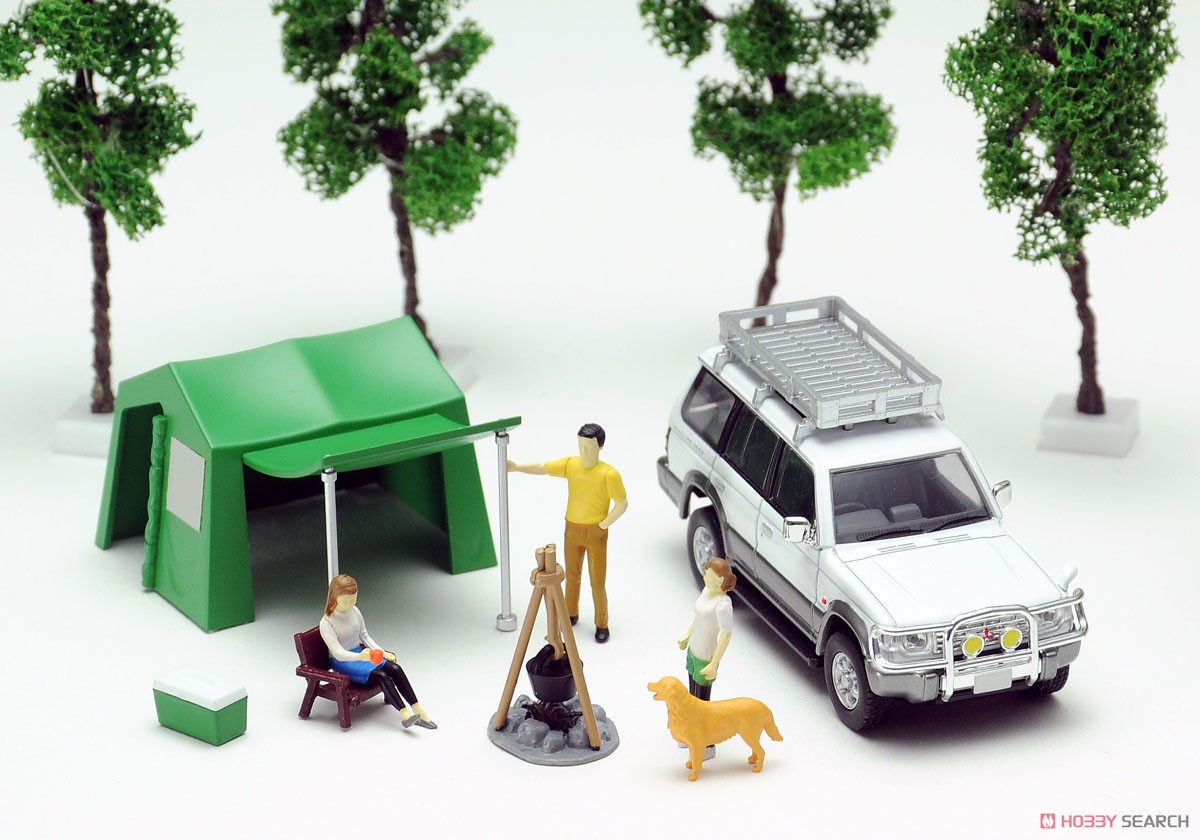Diorama Collection64 #CarSnap01a Camp (Diecast Car) Other picture9
