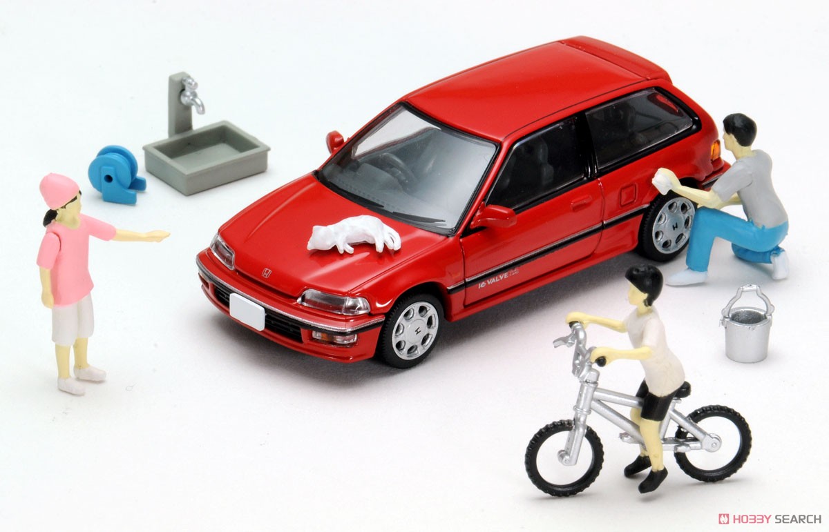 Diorama Collection64 #CarSnap02a Car Wash (Diecast Car) Item picture1