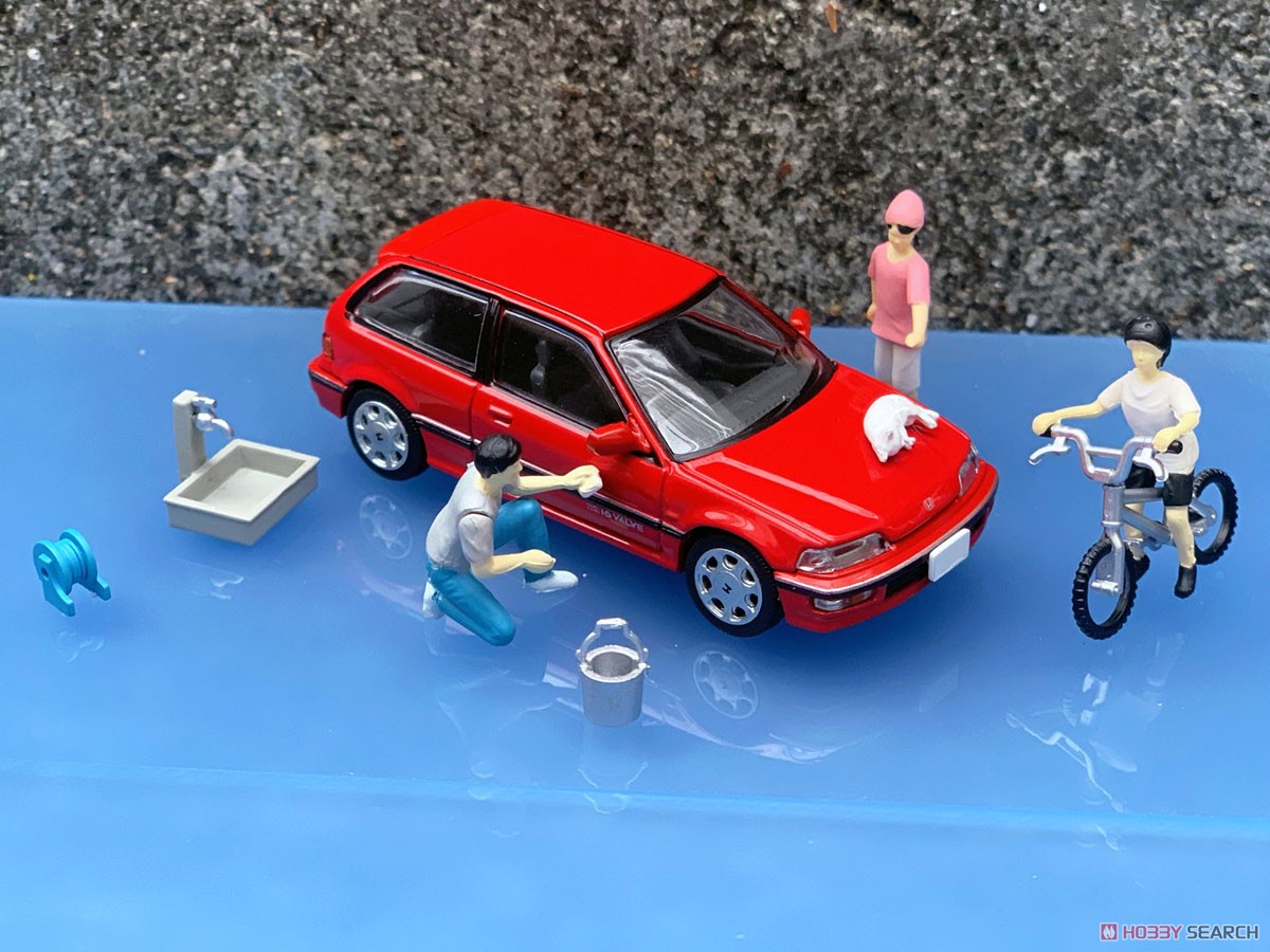 Diorama Collection64 #CarSnap02a Car Wash (Diecast Car) Other picture3