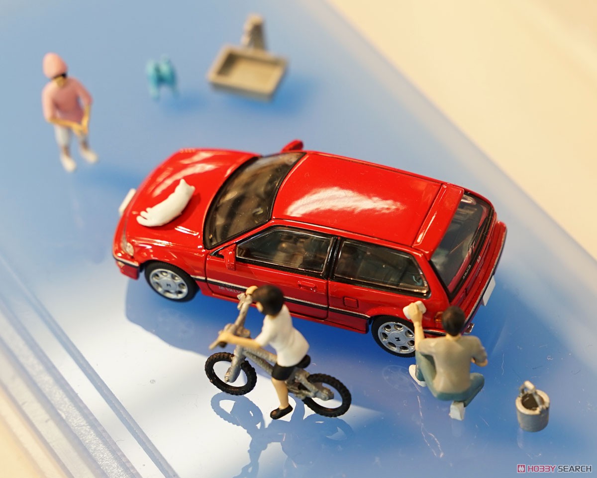 Diorama Collection64 #CarSnap02a Car Wash (Diecast Car) Other picture8