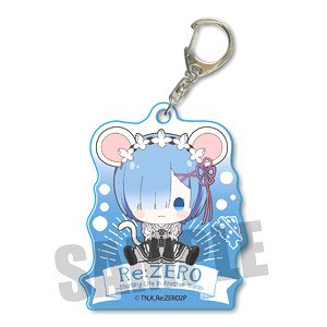 Characchu! Acrylic Key Ring Re:Zero -Starting Life in Another World- Rem (Anime Toy)
