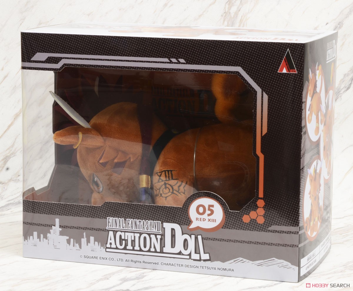 Final Fantasy VII Action Doll [Red XIII] (Anime Toy) Package1
