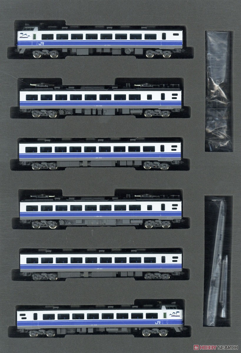 JR 485-1000系 電車 (勝田車両センター・K60編成) セット (6両セット) (鉄道模型) 商品画像1