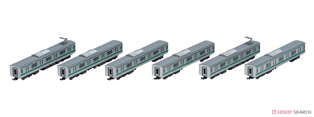 J.R. Commuter Train Series E233-7000 (Saikyo Line, Kawagoe Line) Additional Set (Add-On 6-Car Set) (Model Train) Item picture10