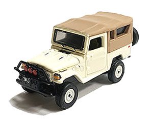 1980 Toyota Land Cruiser Soft Top (Beige) (Diecast Car)