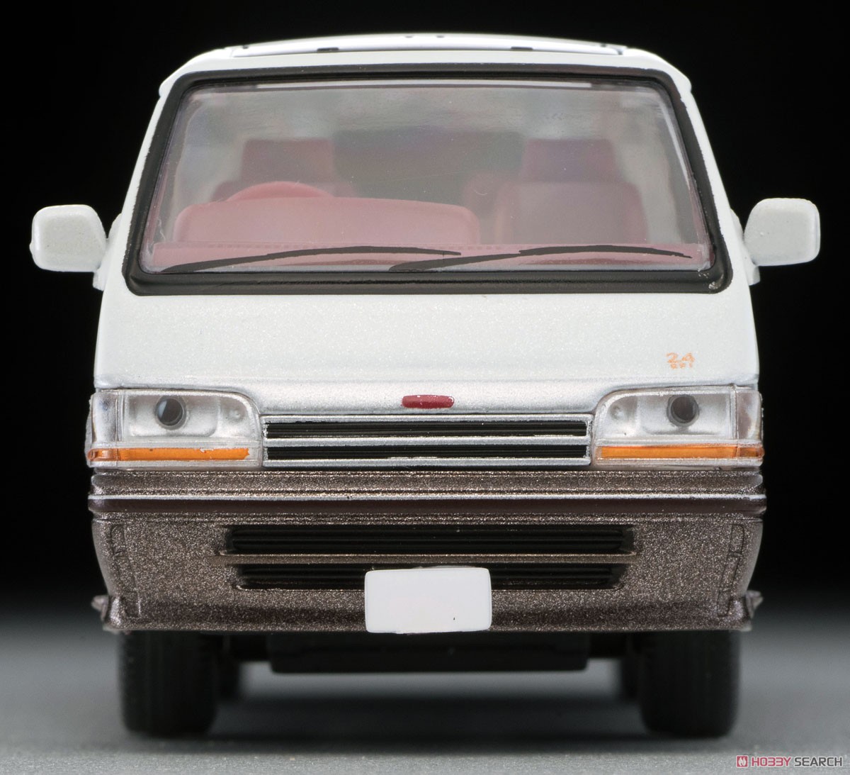 TLV-N208a Hiace Super Custom Limited (White/Brown) (Diecast Car) Item picture3