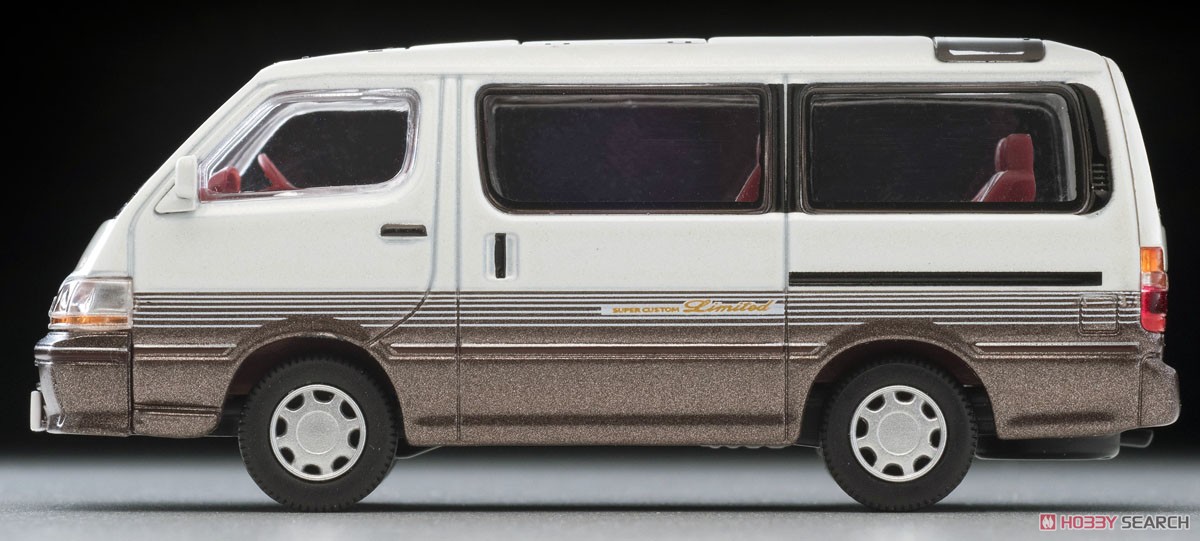 TLV-N208a Hiace Super Custom Limited (White/Brown) (Diecast Car) Item picture5