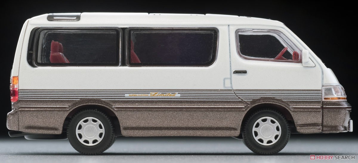 TLV-N208a Hiace Super Custom Limited (White/Brown) (Diecast Car) Item picture6