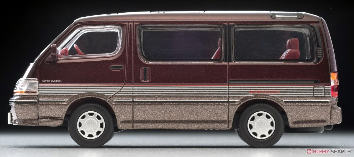 TLV-N208b Hiace Super Custom (DarkRed/Brown) (Diecast Car) Item picture5