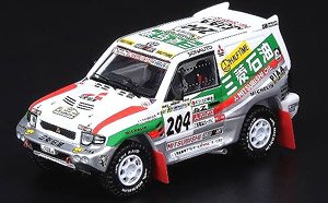 Mitsubishi Pajero Evolution #204 `Mitsubishin Oil` Paris - Dakar 1998 (Diecast Car)