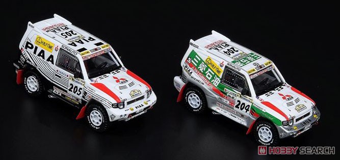 三菱 パジェロ エボリューション #204 `MITSUBISHIN OIL` Paris - Dakar 1998 (ミニカー) その他の画像2