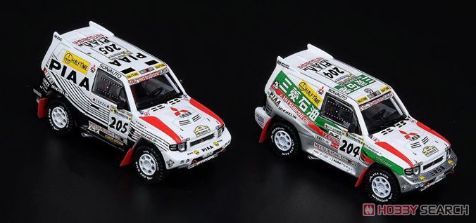 三菱 パジェロ エボリューション #205 `PIAA` Paris - Dakar 1998 (ミニカー) その他の画像2