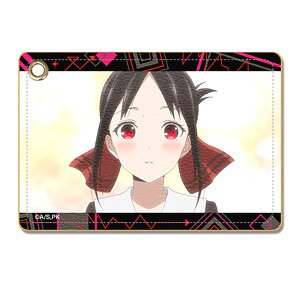 [Kaguya-sama: Love is War] Leather Pass Case Design 01 (Kaguya Shinomiya/A) (Anime Toy)