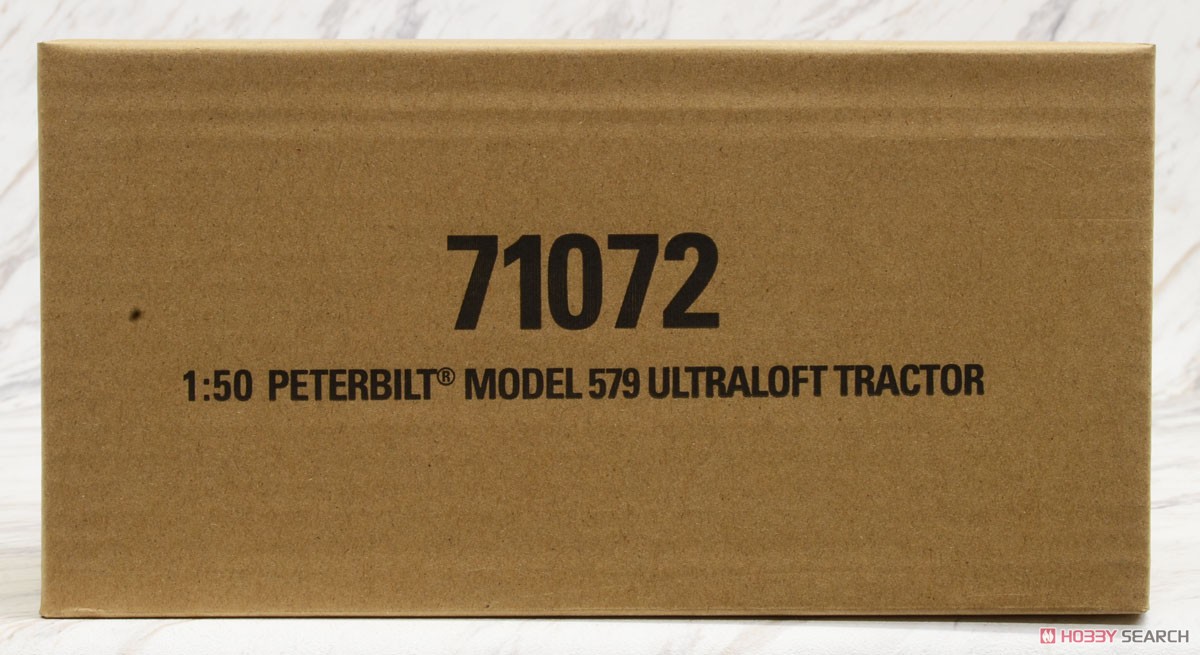 ピータービルト 579 UltraLoft トラクター ホワイトキャブ (ミニカー) パッケージ1