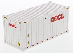 20` ドライコンテナ OOCL (ホワイト) (ミニカー)