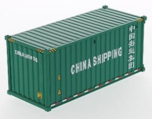 20` ドライコンテナ China shipping (グリーン) (ミニカー)