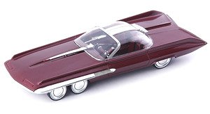 フォード Seattle-ite XXI 1962 ダークレッド (ミニカー)