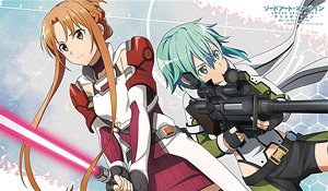 [Sword Art Online Alicization] Rubber Mat (Asuna & Sinon) (Card Supplies)