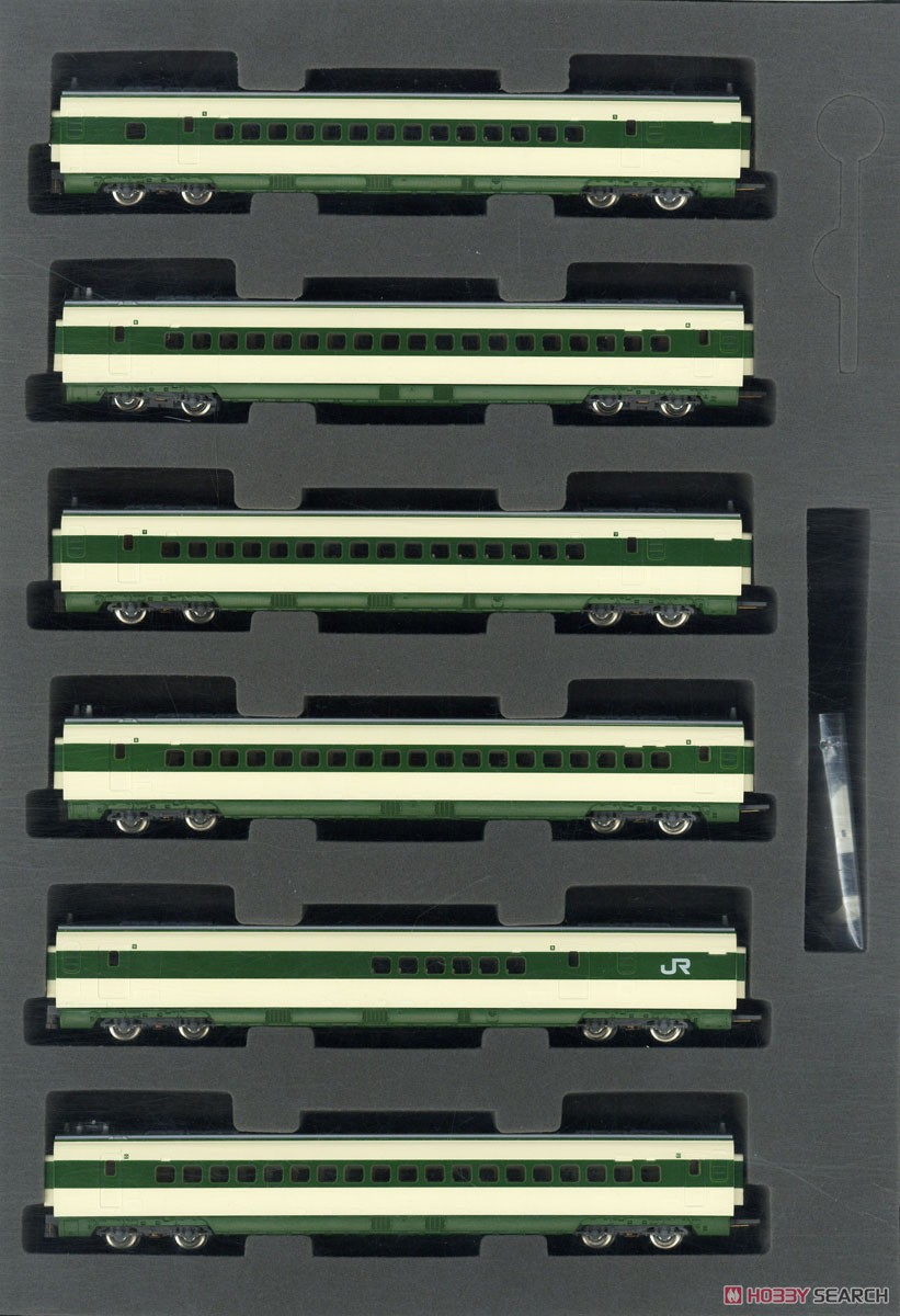 J.R. Series 200 Tohoku / Joetsu Shinkansen (Formation F) Additional Set (Add-On 6-Car Set) (Model Train) Item picture1