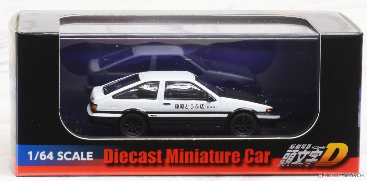 Initial D Toyota Sprinter Trueno AE86 Black Bonnet (Miyazawa Limited) (Diecast Car) Package1