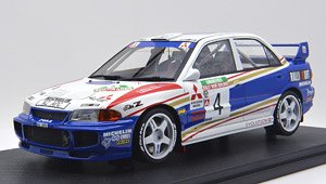 Mitsubishi Lancer Evolution III Winner New Zealand 1996 #4 R.Burns- R.Reid (ミニカー)