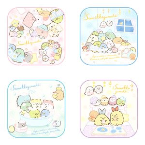 Sumikko Gurashi -Lodging Party- Mini Towel (Set of 8) (Anime Toy)