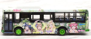 The All Japan Bus Collection 80 [JH040] Izuhakone Bus Love Live! Sunshine!! Wrapping Bus #4 (Model Train)