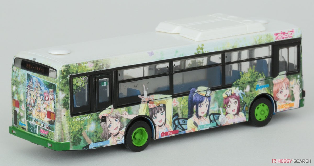 全国バスコレクション80 [JH040] 伊豆箱根バス ラブライブ！サンシャイン!!ラッピングバス4号車 (鉄道模型) 商品画像2