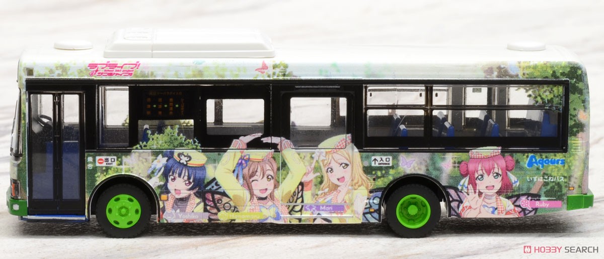 全国バスコレクション80 [JH040] 伊豆箱根バス ラブライブ！サンシャイン!!ラッピングバス4号車 (鉄道模型) 商品画像3