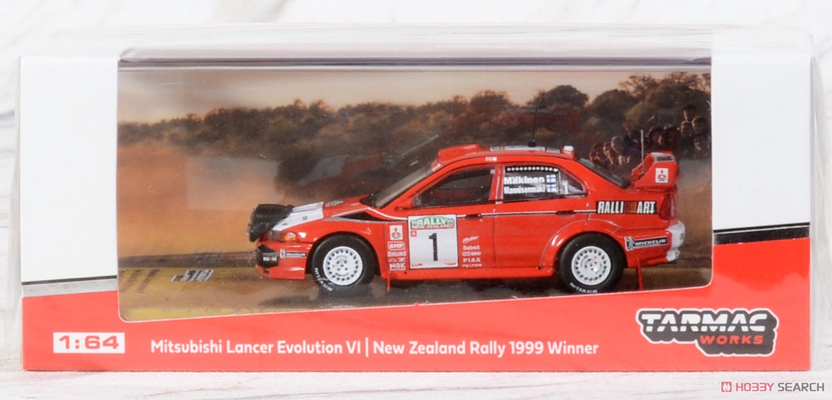 Mitsubishi Lancer Evolution VI WRC New Zealand Rally 1999 Winner Makinen / Mannisenmaki (ミニカー) パッケージ1