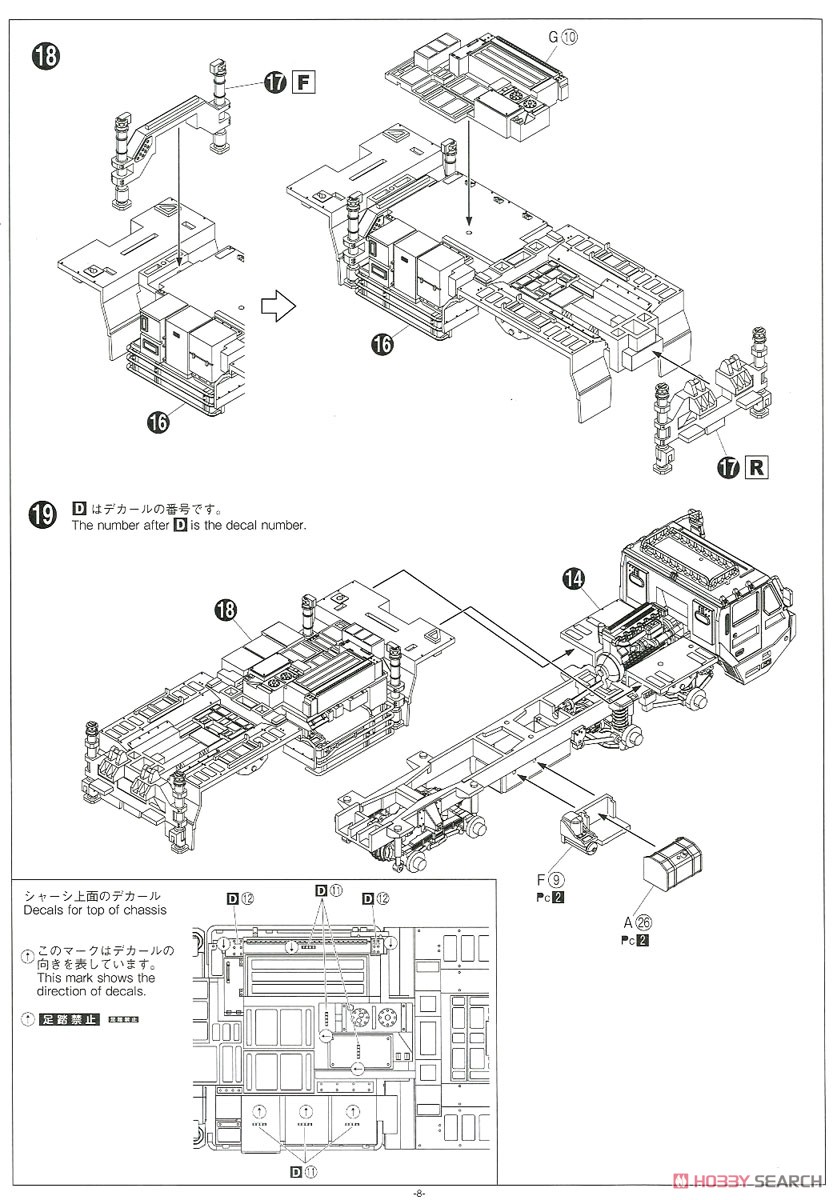 陸上自衛隊 03式中距離地対空誘導弾 (プラモデル) 設計図5