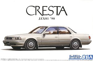 トヨタ JZX81 クレスタ 2.5 スーパールーセントG `90 (プラモデル)