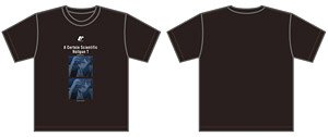 A Certain Scientific Railgun T T-Shirt`20 Mikoto Misaka Model Black L (Anime Toy)