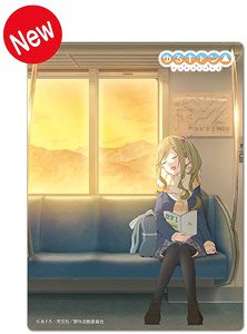 Yurucamp Mouse Pad (Adsorption Sheet) Aoi (Anime Toy)