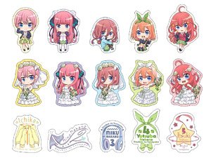 The Quintessential Quintuplets Flake Seal (Anime Toy)