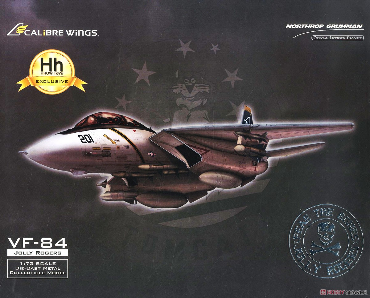 F-14A アメリカ海軍 VF-84 ジョリーロジャース AJ201 No.162692 (完成品飛行機) パッケージ1