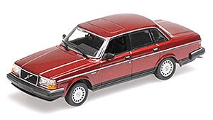 Volvo 240 GL - 1986 - Dark Red Metallic (Diecast Car)