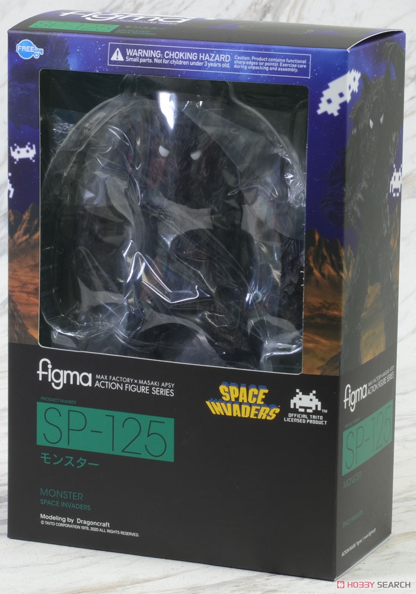 figma SPACE INVADERS MONSTER (完成品) パッケージ1