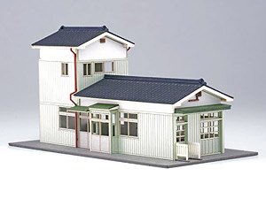 1/150 Scale Paper Model Kit Station Series 27 : Regional Station Building/Iwate Ishibasi Station (Unassembled Kit) (Model Train)