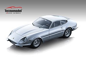 フェラーリ 365 GTB/4 デイトナ プロトタイプ 1967 メタリックシルバー (ミニカー)